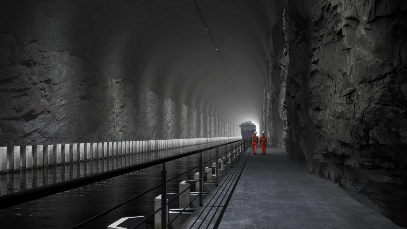Gigantyczny tunel dla statków za 2 mld zł. Wywiercą otwór w środku góry